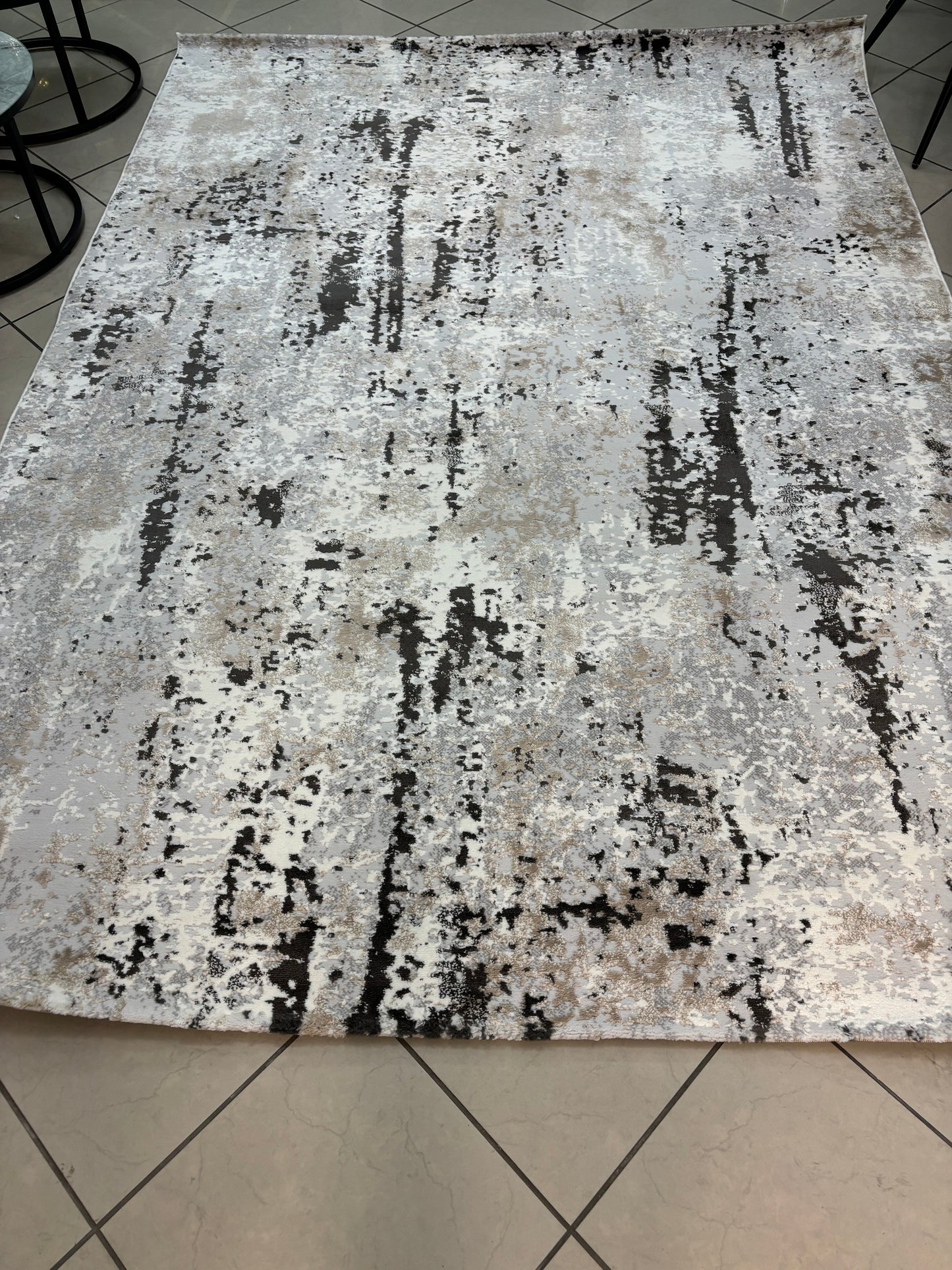 Ebru Cardin noir taupe cream 200/280cm