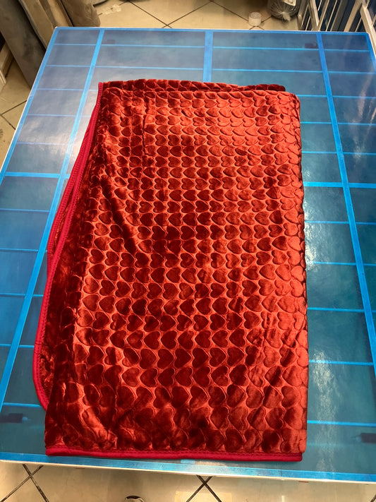 Couverture polaire 3kg ( bordeaux ) 200/240cm