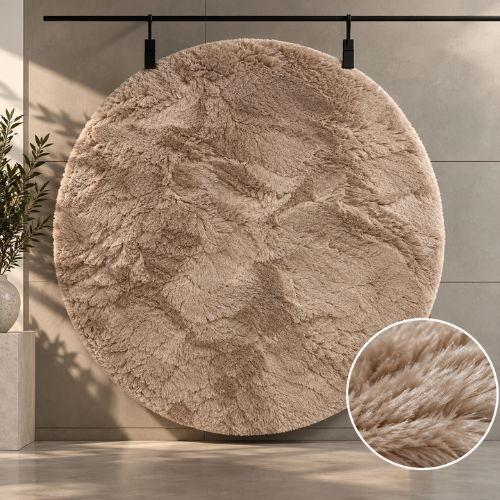 Softy Beige / Dark beige (rond)