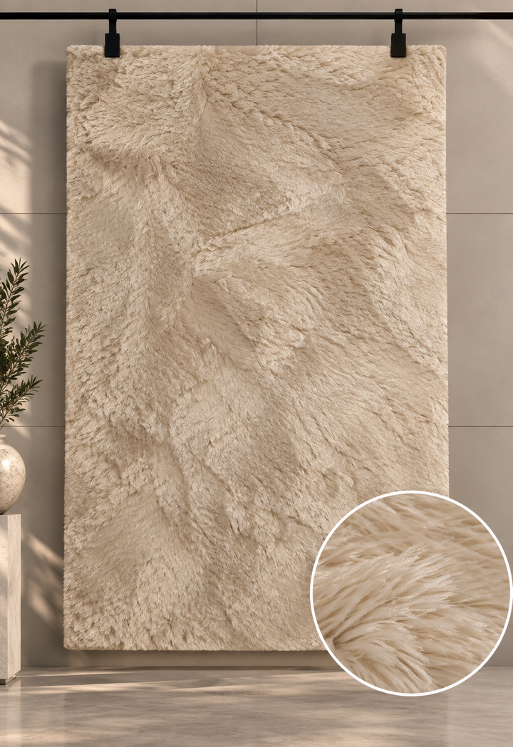 Softy Beige / Dark beige (rond)
